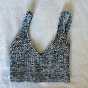Avocado Charcoal Knit Top